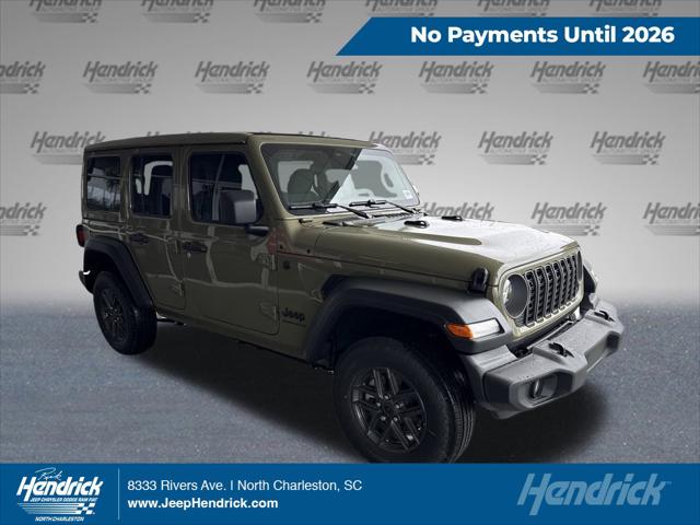 2026 Jeep Wrangler WRANGLER 4-DOOR SPORT S 2026 Jeep Wrangler WRANGLER 4-DOOR SPORT S