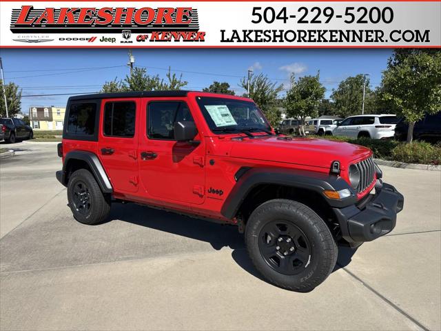 2026 Jeep Wrangler WRANGLER 4-DOOR SPORT 2026 Jeep Wrangler WRANGLER 4-DOOR SPORT