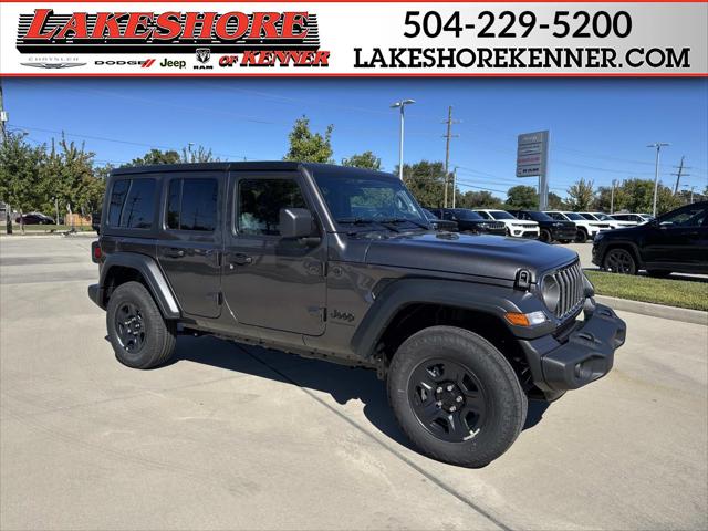 2026 Jeep Wrangler WRANGLER 4-DOOR SPORT 2026 Jeep Wrangler WRANGLER 4-DOOR SPORT