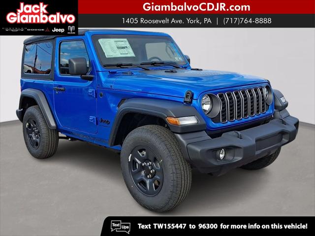 2026 Jeep Wrangler WRANGLER 2-DOOR SPORT 2026 Jeep Wrangler WRANGLER 2-DOOR SPORT