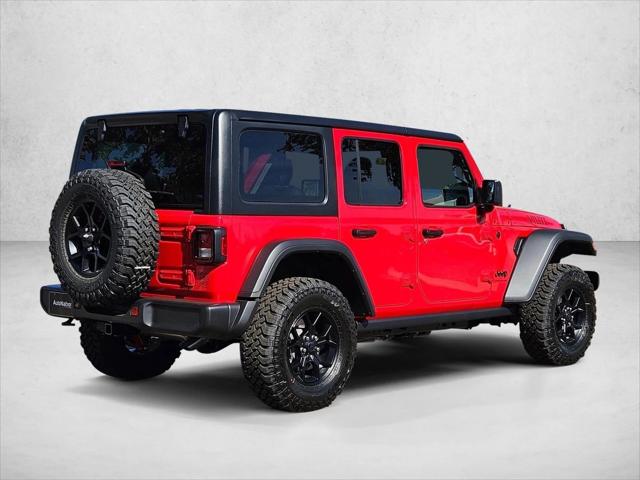 2026 Jeep Wrangler WRANGLER 4-DOOR WILLYS 2026 Jeep Wrangler WRANGLER 4-DOOR WILLYS