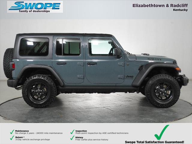 2026 Jeep Wrangler WRANGLER 4-DOOR WILLYS 2026 Jeep Wrangler WRANGLER 4-DOOR WILLYS
