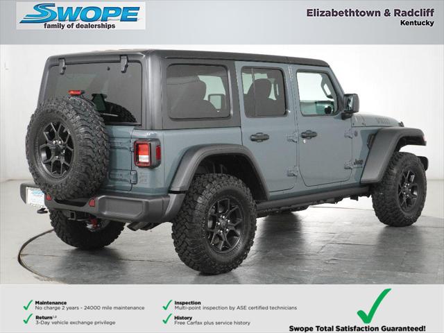 2026 Jeep Wrangler WRANGLER 4-DOOR WILLYS 2026 Jeep Wrangler WRANGLER 4-DOOR WILLYS