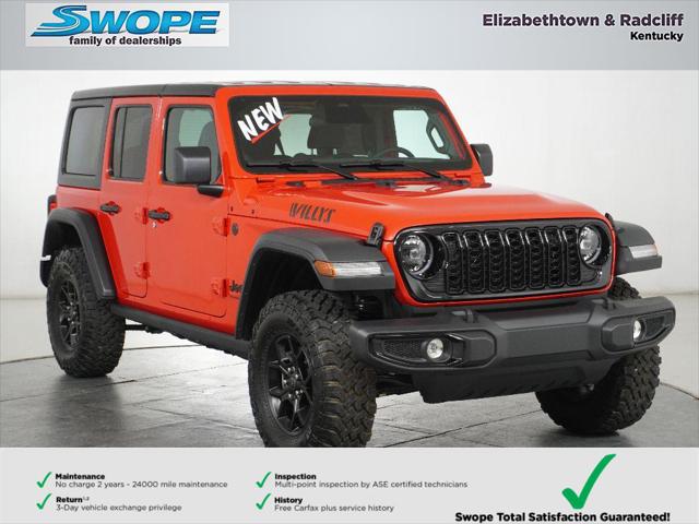 2026 Jeep Wrangler WRANGLER 4-DOOR WILLYS 2026 Jeep Wrangler WRANGLER 4-DOOR WILLYS