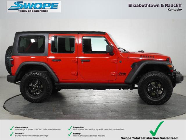 2026 Jeep Wrangler WRANGLER 4-DOOR WILLYS 2026 Jeep Wrangler WRANGLER 4-DOOR WILLYS