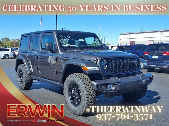 2026 Jeep Wrangler WRANGLER 4-DOOR WILLYS 2026 Jeep Wrangler WRANGLER 4-DOOR WILLYS