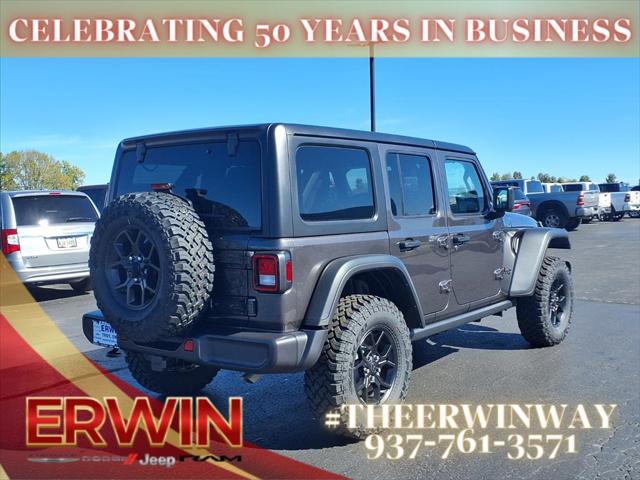 2026 Jeep Wrangler WRANGLER 4-DOOR WILLYS 2026 Jeep Wrangler WRANGLER 4-DOOR WILLYS