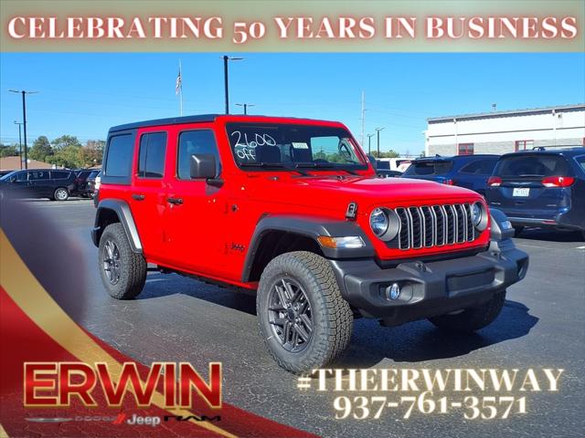 2026 Jeep Wrangler WRANGLER 4-DOOR SPORT S 2026 Jeep Wrangler WRANGLER 4-DOOR SPORT S