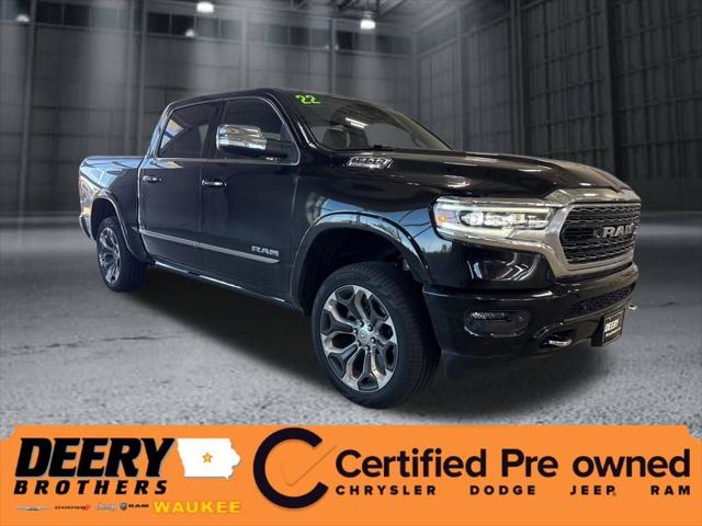 2022 RAM 1500 Limited Crew Cab 4x4 57 Box 2022 RAM 1500 Limited Crew Cab 4x4 57 Box