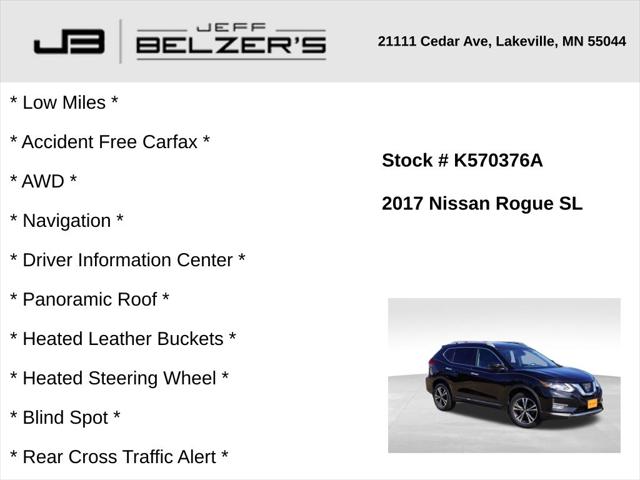 2017 Nissan Rogue SL 2017 Nissan Rogue SL