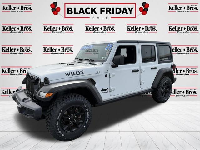 2021 Jeep Wrangler Unlimited Willys 4x4 2021 Jeep Wrangler Unlimited Willys 4x4