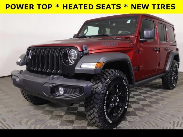 2021 Jeep Wrangler Unlimited Willys 4x4 2021 Jeep Wrangler Unlimited Willys 4x4