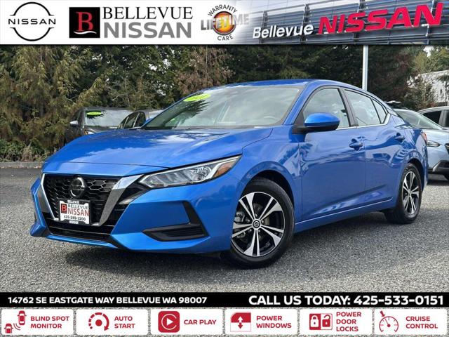 2021 Nissan Sentra SV Xtronic CVT