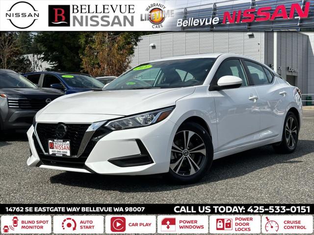 2021 Nissan Sentra SV Xtronic CVT 2021 Nissan Sentra SV Xtronic CVT