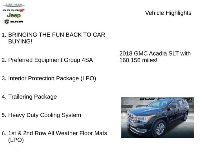 2018 GMC Acadia SLT-1