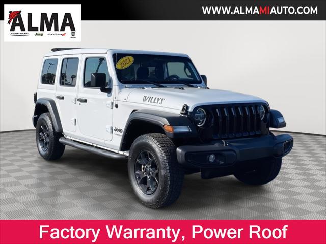 2021 Jeep Wrangler Unlimited Willys 4x4