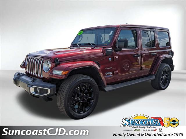 2021 Jeep Wrangler 4xe Unlimited Sahara 4x4