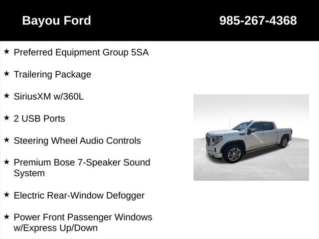 2022 GMC Sierra 1500 4WD Crew Cab Short Box Denali