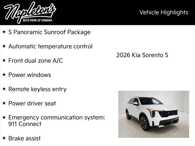 2026 Kia Sorento S