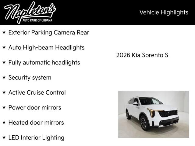 2026 Kia Sorento S