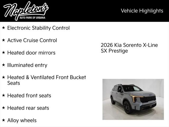 2026 Kia Sorento X-Line SX Prestige