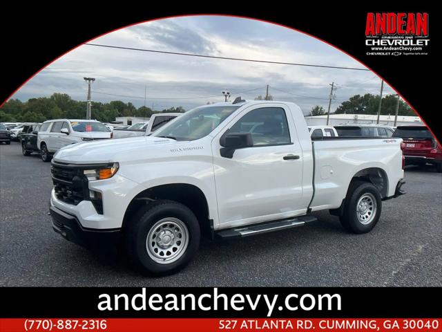 2025 Chevrolet Silverado 1500 4WD Regular Cab Standard Bed WT for sale in Cumming, GA