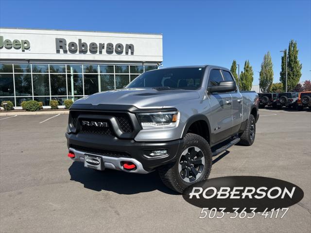 2019 RAM 1500 Rebel Quad Cab 4x4 64 Box 2019 RAM 1500 Rebel Quad Cab 4x4 64 Box
