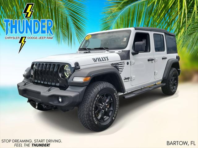 2020 Jeep Wrangler Unlimited Willys 4X4 2020 Jeep Wrangler Unlimited Willys 4X4