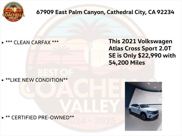 2021 Volkswagen Atlas Cross Sport 2.0T SE