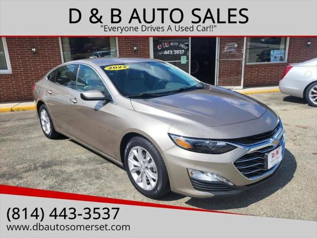 2022 Chevrolet Malibu FWD LT for sale in SOMERSET, PA