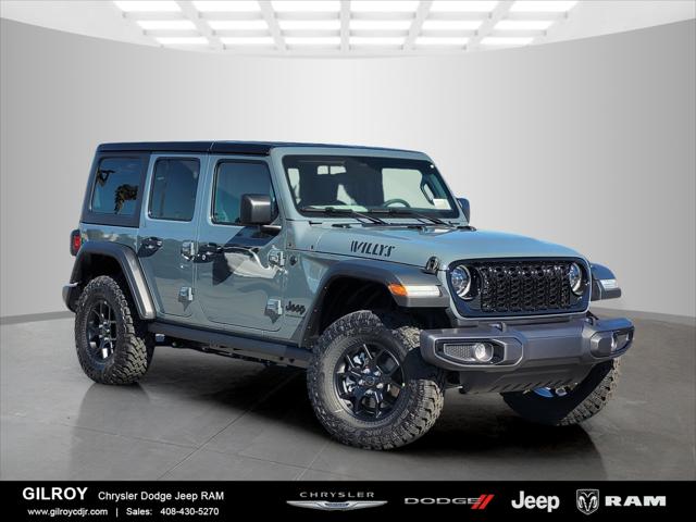 2026 Jeep Wrangler WRANGLER 4-DOOR WILLYS 2026 Jeep Wrangler WRANGLER 4-DOOR WILLYS