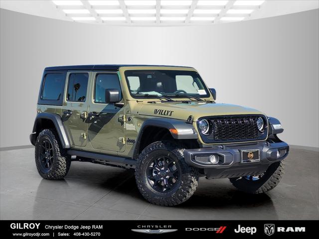 2026 Jeep Wrangler WRANGLER 4-DOOR WILLYS 2026 Jeep Wrangler WRANGLER 4-DOOR WILLYS