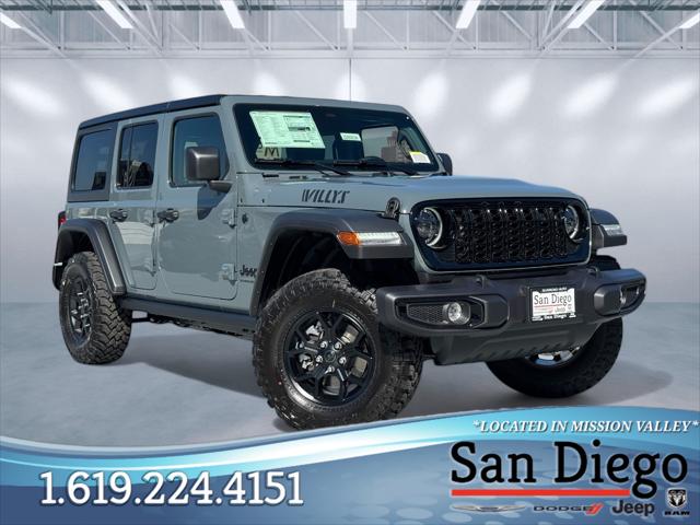 2026 Jeep Wrangler WRANGLER 4-DOOR WILLYS 2026 Jeep Wrangler WRANGLER 4-DOOR WILLYS