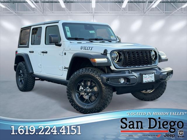 2026 Jeep Wrangler WRANGLER 4-DOOR WILLYS 2026 Jeep Wrangler WRANGLER 4-DOOR WILLYS
