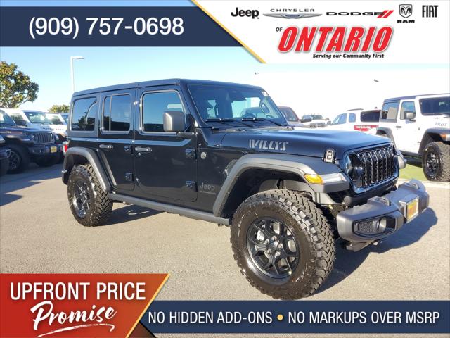 2026 Jeep Wrangler WRANGLER 4-DOOR WILLYS 2026 Jeep Wrangler WRANGLER 4-DOOR WILLYS