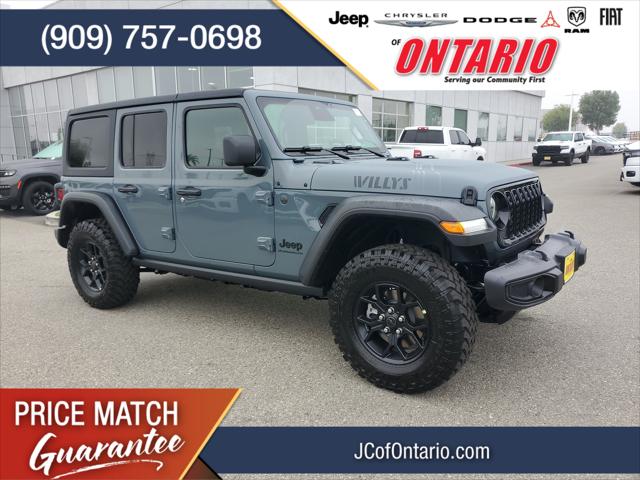 2026 Jeep Wrangler WRANGLER 4-DOOR WILLYS 2026 Jeep Wrangler WRANGLER 4-DOOR WILLYS