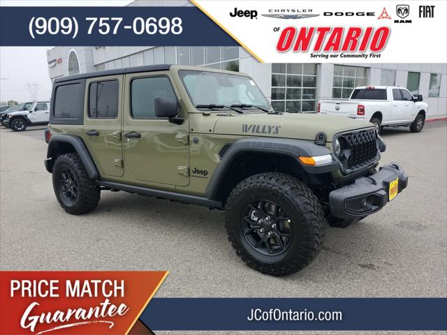 2026 Jeep Wrangler WRANGLER 4-DOOR WILLYS 2026 Jeep Wrangler WRANGLER 4-DOOR WILLYS