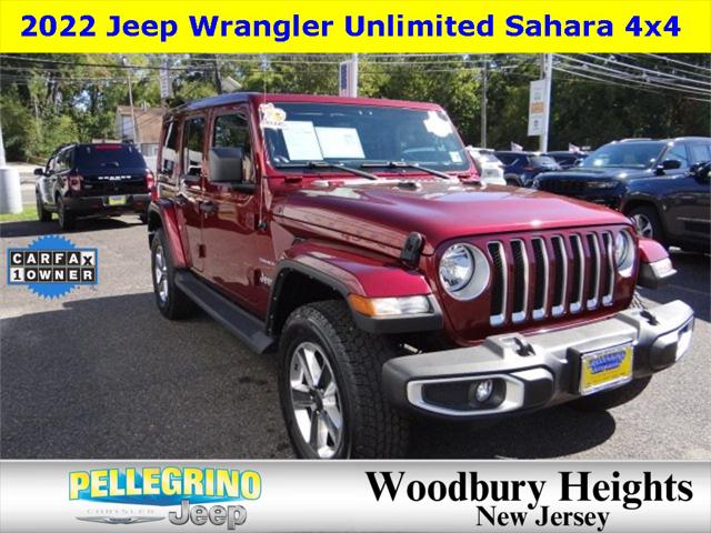 2022 Jeep Wrangler Unlimited Sahara 4x4 2022 Jeep Wrangler Unlimited Sahara 4x4