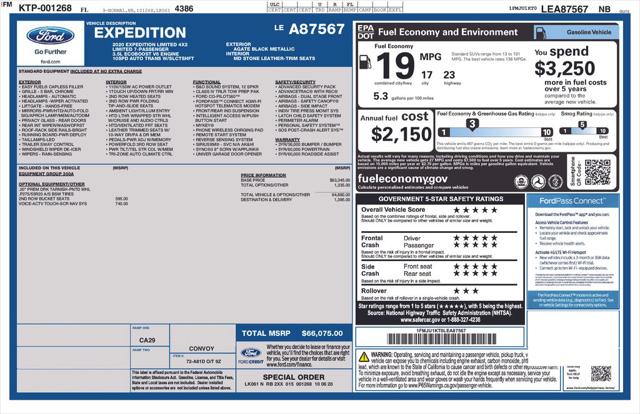 2020 Ford Expedition Limited 2020 Ford Expedition Limited