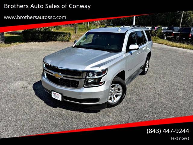 2015 Chevrolet Tahoe LT for sale in Conway, SC