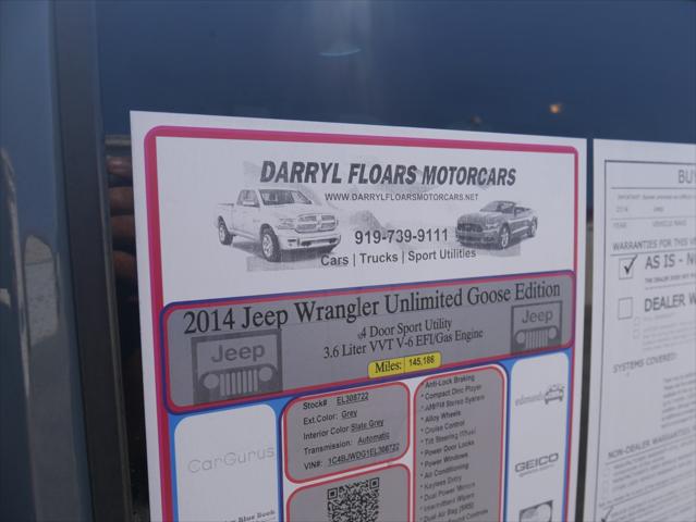 2014 Jeep Wrangler Unlimited Sport