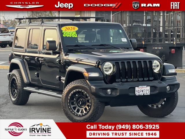 2020 Jeep Wrangler Unlimited Sport S 4X4 2020 Jeep Wrangler Unlimited Sport S 4X4