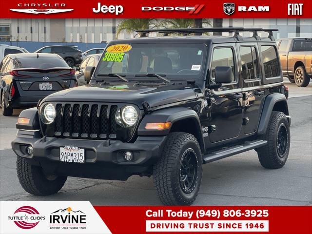 2020 Jeep Wrangler Unlimited Sport S 4X4 2020 Jeep Wrangler Unlimited Sport S 4X4