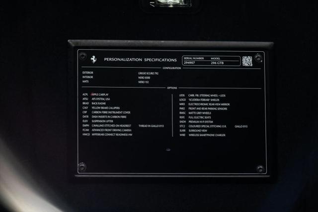 2023 Ferrari 296 GTB Base
