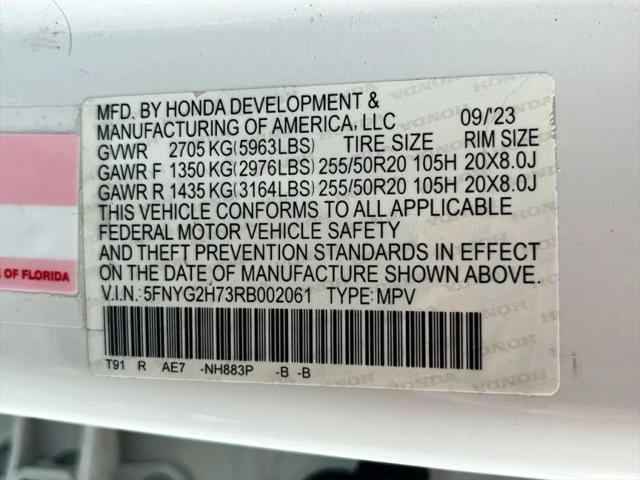 2024 Honda Pilot Touring