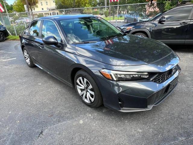 2025 Honda Civic LX Sedan for sale in Hollywood, FL