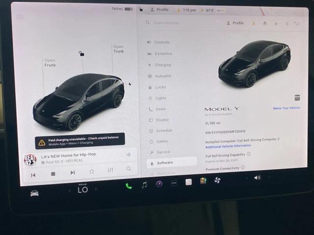 2021 Tesla Model Y Standard Range Rear-Wheel Drive