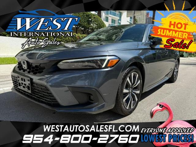 2022 Honda Civic EX-L Hatchback for sale in Miramar, FL