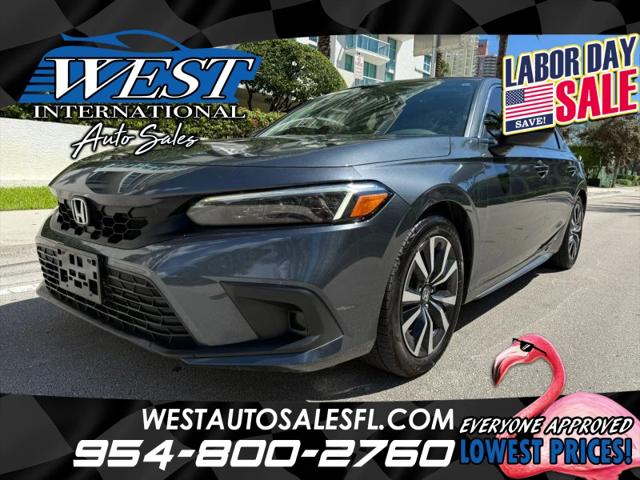 2022 Honda Civic EX-L Hatchback for sale in Miramar, FL