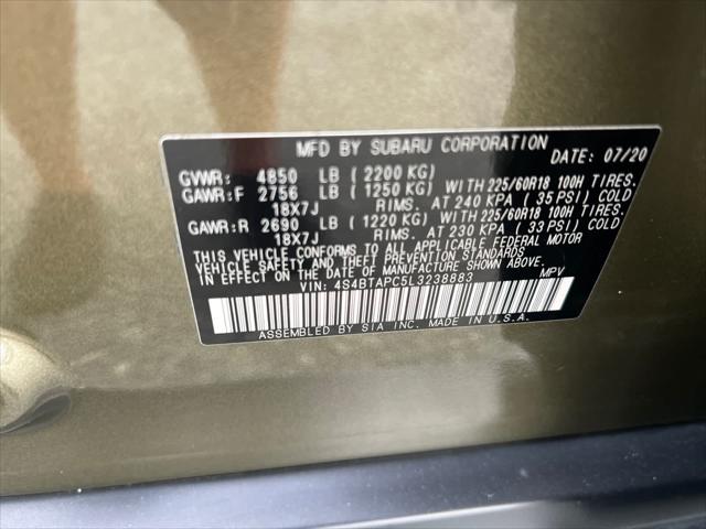 2020 Subaru Outback Touring